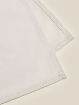 Простыня 1.5 спальная SL Home Percale 300ТС, 160235 см, молочная, хлопок 100% - Sima-land home фото 8