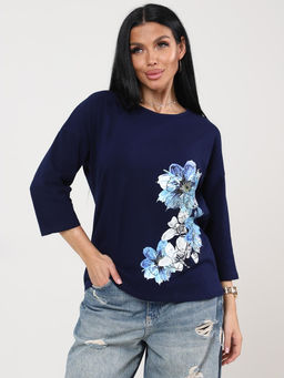 IV-CAPRIZ Мимулус - футболка чернильный