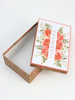 Набор подарочных коробок 10 в 1 Flowers, 32.5×20×12.5 - 12×7×4 см