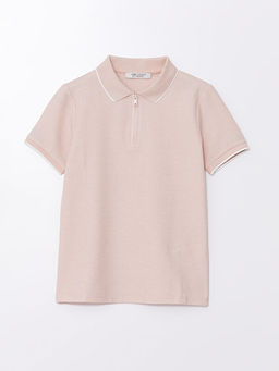 Polo Yaka Dokulu Erkek ?ocuk Ti??rt