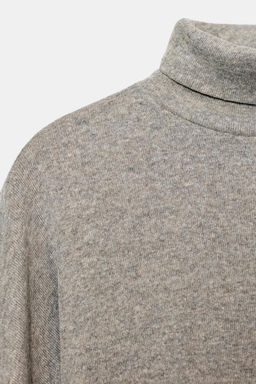 HIGH NECK T-SHIRT - Zara фото 6