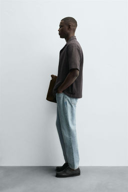 SEERSUCKER COMFORT SHIRT - Zara фото 4
