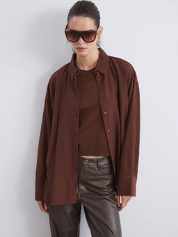 Dokulu Oversize Kad?n G?mlek