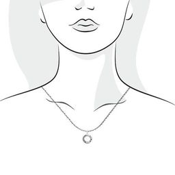 Подвеска с куб.цирконием и эмалью - Серебряные крылья фото 2