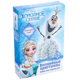 Набор для выращивания кристаллов,опыты, Волшебные кристаллы Холодное сердце: Олаф