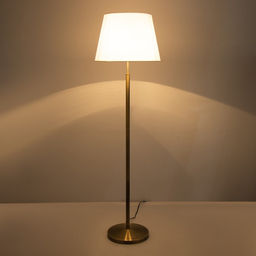 Торшер напольный BayerLux «Курс», 1×40 Вт, Е27, античная бронза, 41×41×148 см