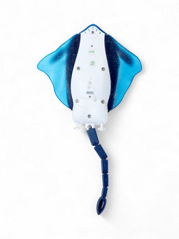 Скат на радиоуправлении, световые эффекты, работает от аккумулятора