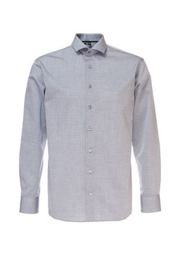 Сорочка мужская длинный рукав BERTHIER GLENN-0425/ Fit-R(0-1)  фото 5