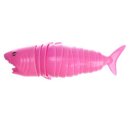 Цена за 10 шт. Акула антистресс игрушка, в шоубоксе - Funny toys фото 4
