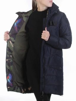 SG2017722 DK. BLUE Пальто женское зимнее (био-пух) - Fashion фото 8