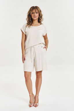 Шорты AVE RARA 4116 натуральный бежевый