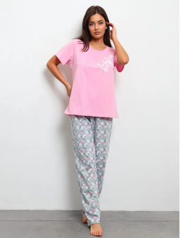 Пижама женская кор. рукав Today луна