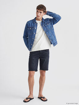 Regular Fit Erkek Jean ?ort