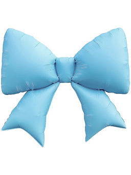 Цена за 2 шт. Воздушный шар фольгированный 39" «Бант»