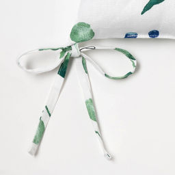 Сидушка на стул Доляна Eucalyptus 42х42х7 см, 100% хлопок, 164 г/м2  фото 4