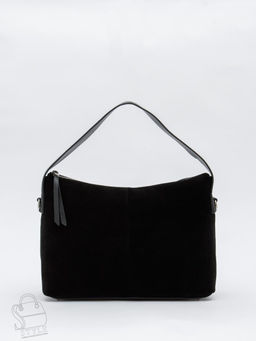 Сумка женская кожаная 1078M black Polina&Eiterou