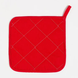 Набор кухонный Новогодняя ярмарка: варежка-прихватка 20х28см, прихватка 19х19см,100%хл - Этель фото 6