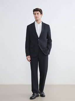 Standart Kal?p Erkek Blazer Ceket