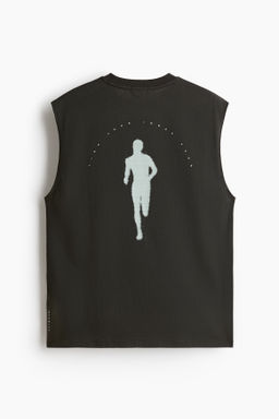 Camiseta de deporte DryMove sin mangas Loose Fit - H&m фото 8