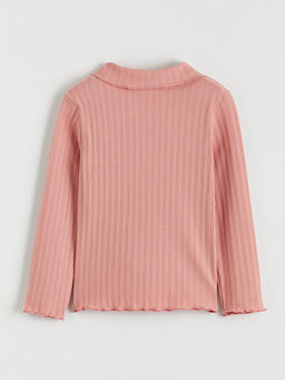 Bebe Yaka ?i?ekli K?z ?ocuk Ti??rt