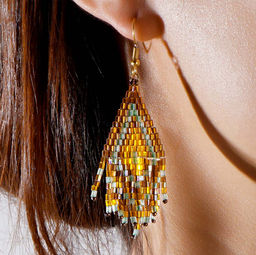 Серьги на крючках арт. 13 4325 (id 285425) - Rada фото 2