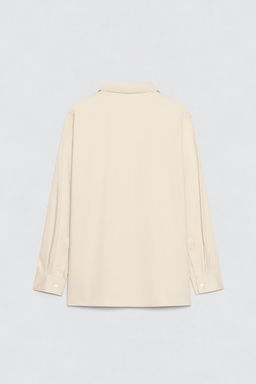 POPLIN SHIRT RELAXED FIT SOSHIOTSUKI X ZARA  фото 11