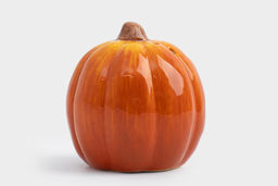 Емкость для соли или перца, 7 см, керамика, оранжевая, Тыква, Bright pumpkin - Anna lafarg фото 4