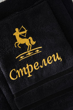 14418/10 Знаки зодиака полотенце махровое плотность 350гр