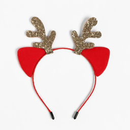 Набор для фотосессии «Крошка Я. Волшебный оленёнок»: юбка и ободок, красно-белый, рост 68-86 см