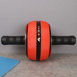 Ролик для пресса Woohooo Аthletic Wheel / + коврик для коленей / 16X9 / красный / уп20 - Галеонтрейд фото 3