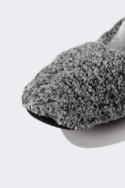 Мужские домашние ботинки без шнуровки на плоской подошве - Defacto фото 5