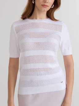 CONTE LDK2459 Джемпер женский ecru - Conte elegant фото 3