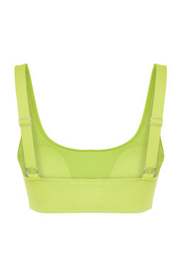 Yesil Bralet Dokulu Bikini Ustu TBESS24BU00063