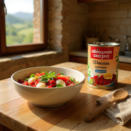 Фасоль в собст соку Красная натур Овощная Сказка 310г