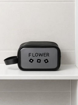 Косметичка "Daisy", black (14х20х9,5 см)