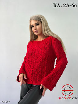 Свитер ажурный оверсайз - Bruno фото 7