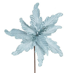 Цветок искусственный "Пуансеттия", L30 W30 H61 см