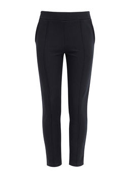 Брюки Апрель хлопок с лайкрой черные  фото 3