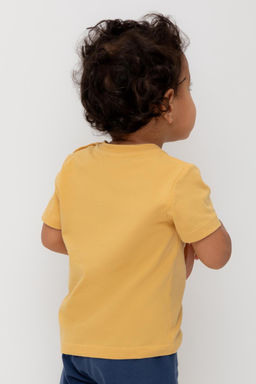 КР 302749/золотистая пшеница к564 фуфайка (футболка) д/мал яс - Crockid фото 3