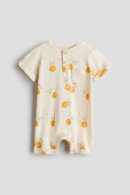 Pelele estampado de algod?n