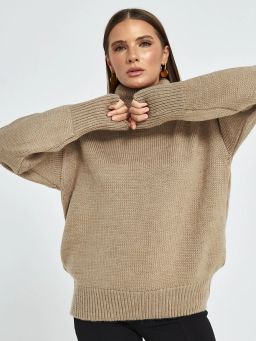 JETTY Джемпер вязаный свитер с горлом  фото 14