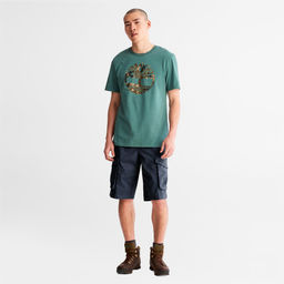 Шорты Timberland TFO Cargo Short Twill Relaxed темно-синие  фото 3