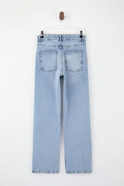 Mavi Yuksek Bel 100% Pamuk Wide Leg Genis Paca Jeans TWOSS26JE00150 - Trendyolmilla фото 2