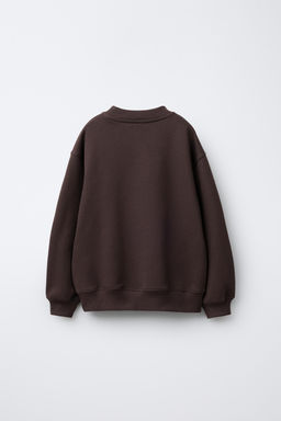 FLOCK SLOGAN SWEATSHIRT - Zara фото 2