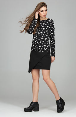 Свитшот черный - Donna saggia фото 3