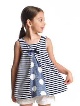 Майка для девочки UD 1447 полоса