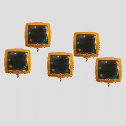 Воздушные шары фольгированные 32" «Доска для надписи», 5 шт.