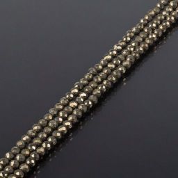 Бусины для украшений из Пирита (155 бусин)
