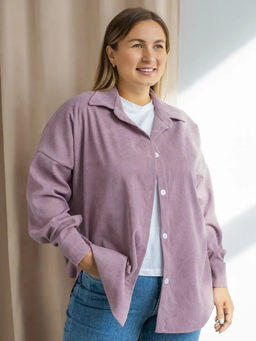 Рубашка женская вельвет РЖМ-01