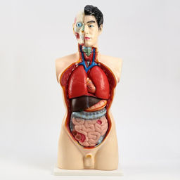 Анатомическая модель «Макет торса человека», 80 см